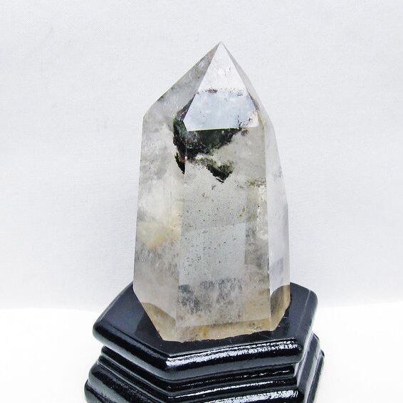 グリーンファントム 六角柱 台座付属 一点物 152-3901