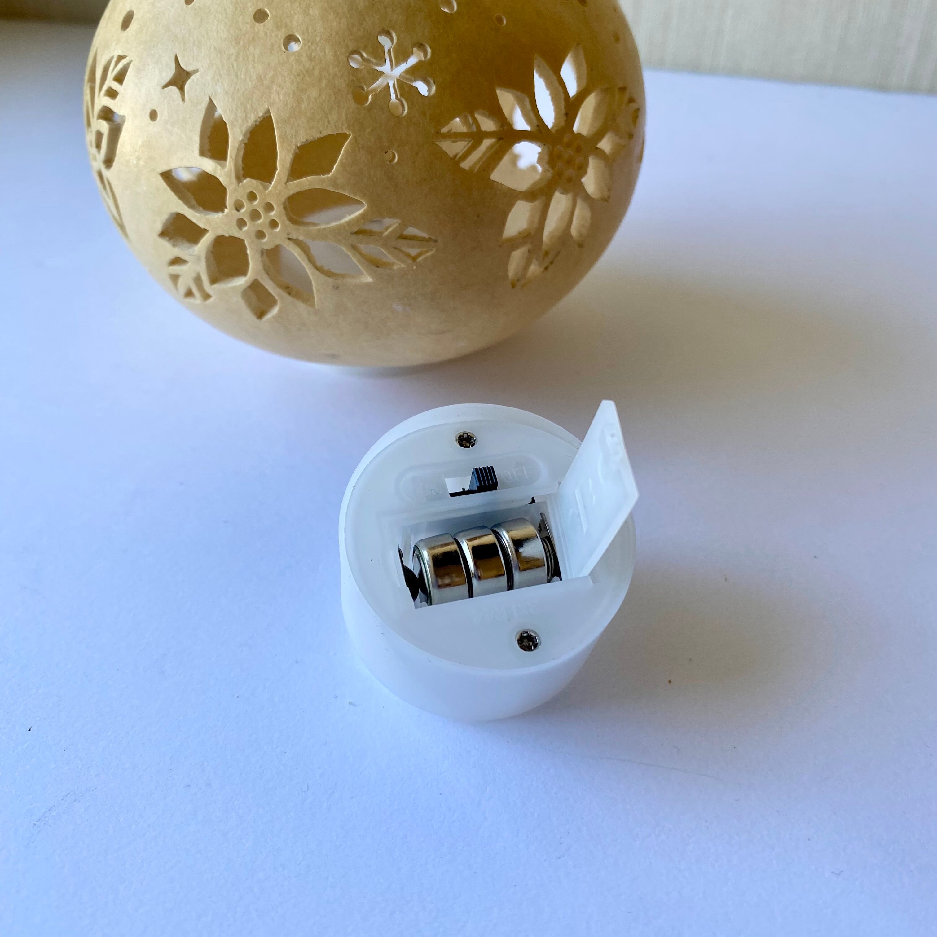 ポインセチアのライト