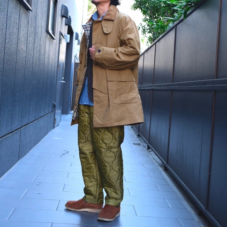 KENNETH FIELD(ケネスフィールド) /MAX PROOF COAT BM WAX-KHAKI-(52