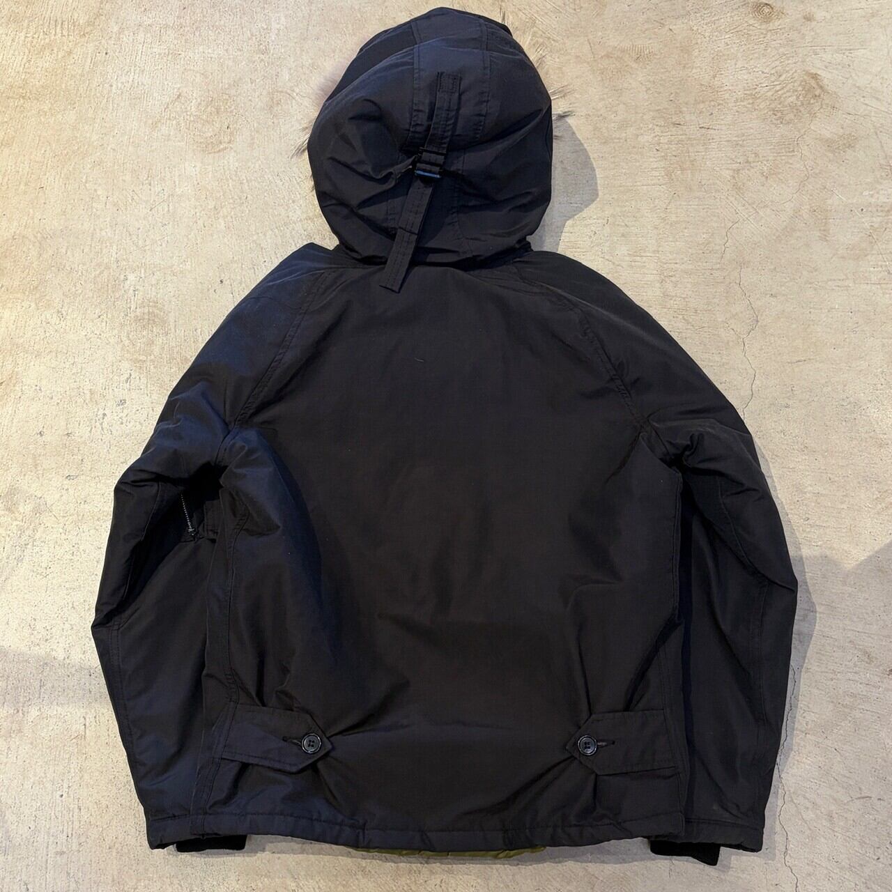 1990s SPEIWAK N-2B FLIGHT JACKET BLACK USA | safarionline