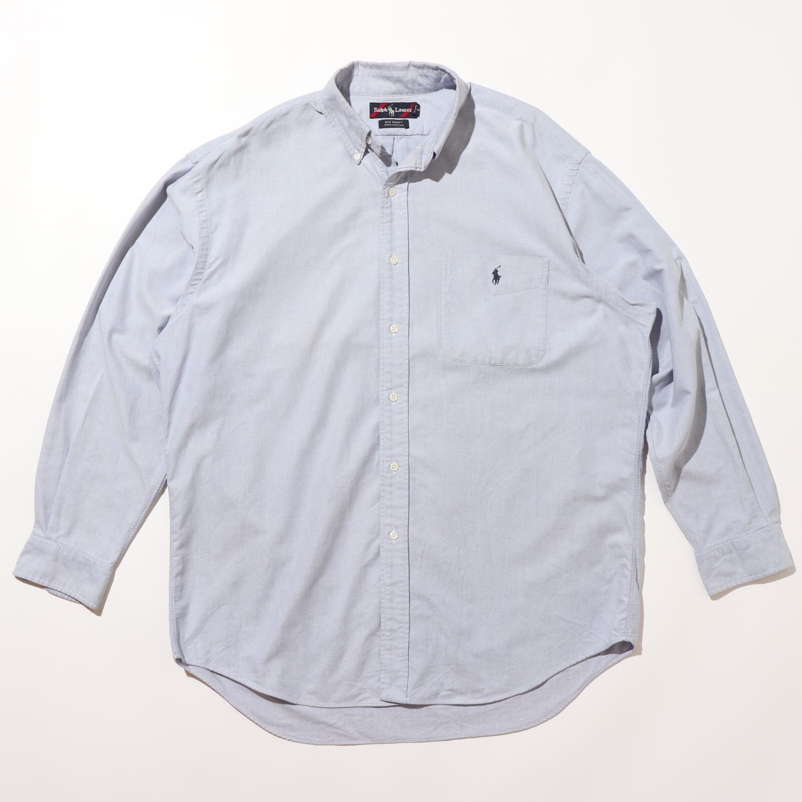 ビッグシャツ M オックスフォード ラルフローレン ビッグポロ M 90s  