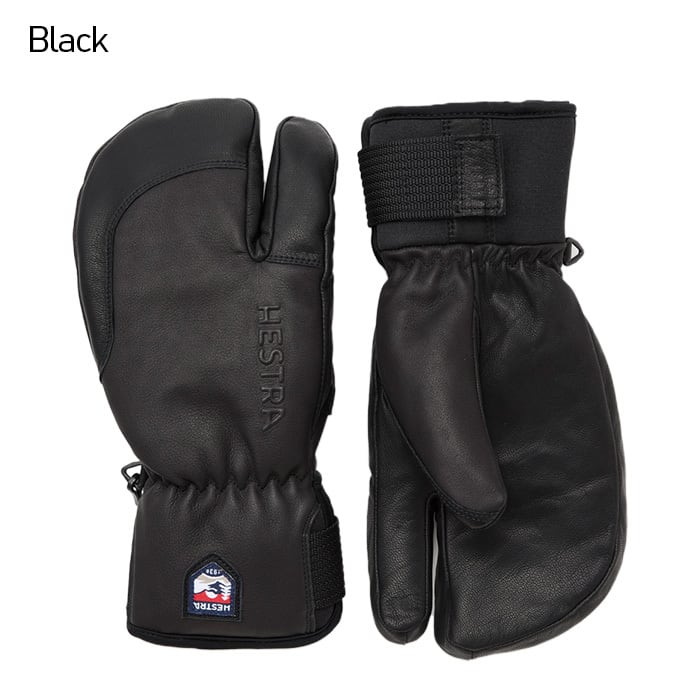 23-24 HESTRA 3-Finger Full Leather Short ヘストラ グローブ 手袋 GLOVE 3本指 フルレザー  スノーボード スノボー スキー メンズ レディース