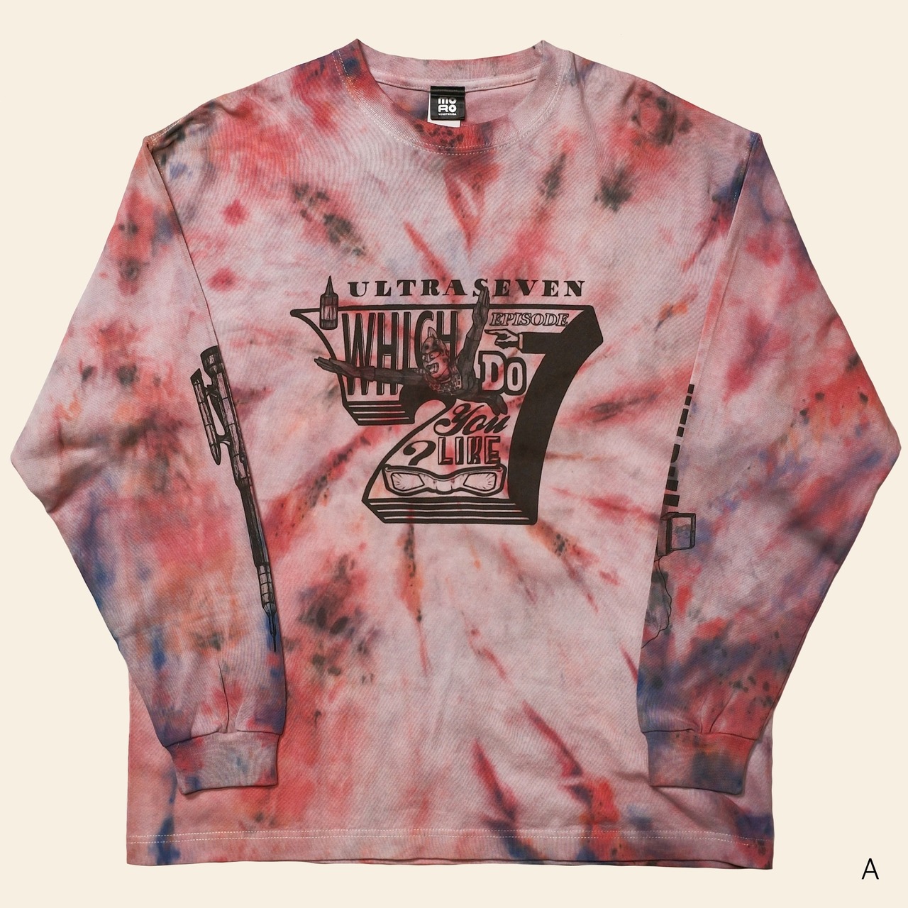 【一点物】Patchy Bleach Long-T "ULTRASEVEN" feat.吉村生成