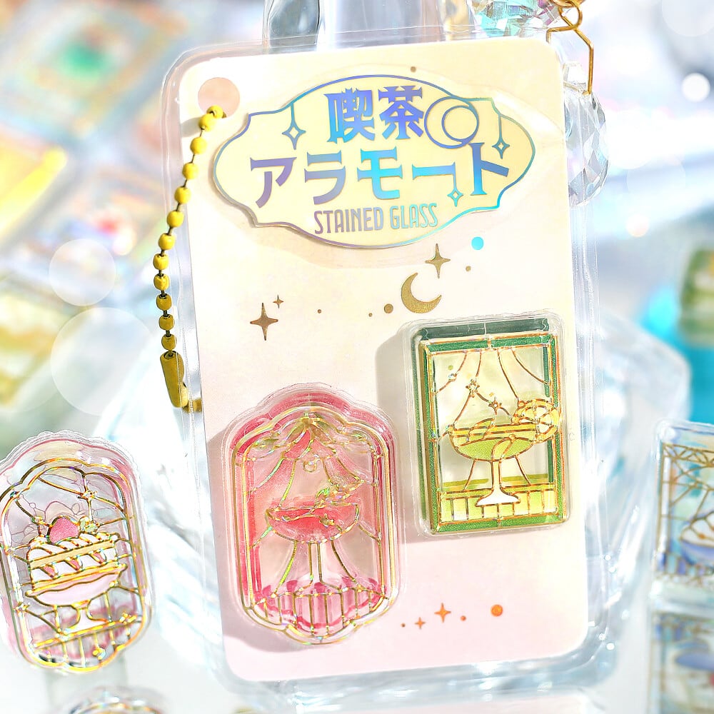 きゅるるんシール 喫茶アラモード ステンドグラス ※購入制限あり