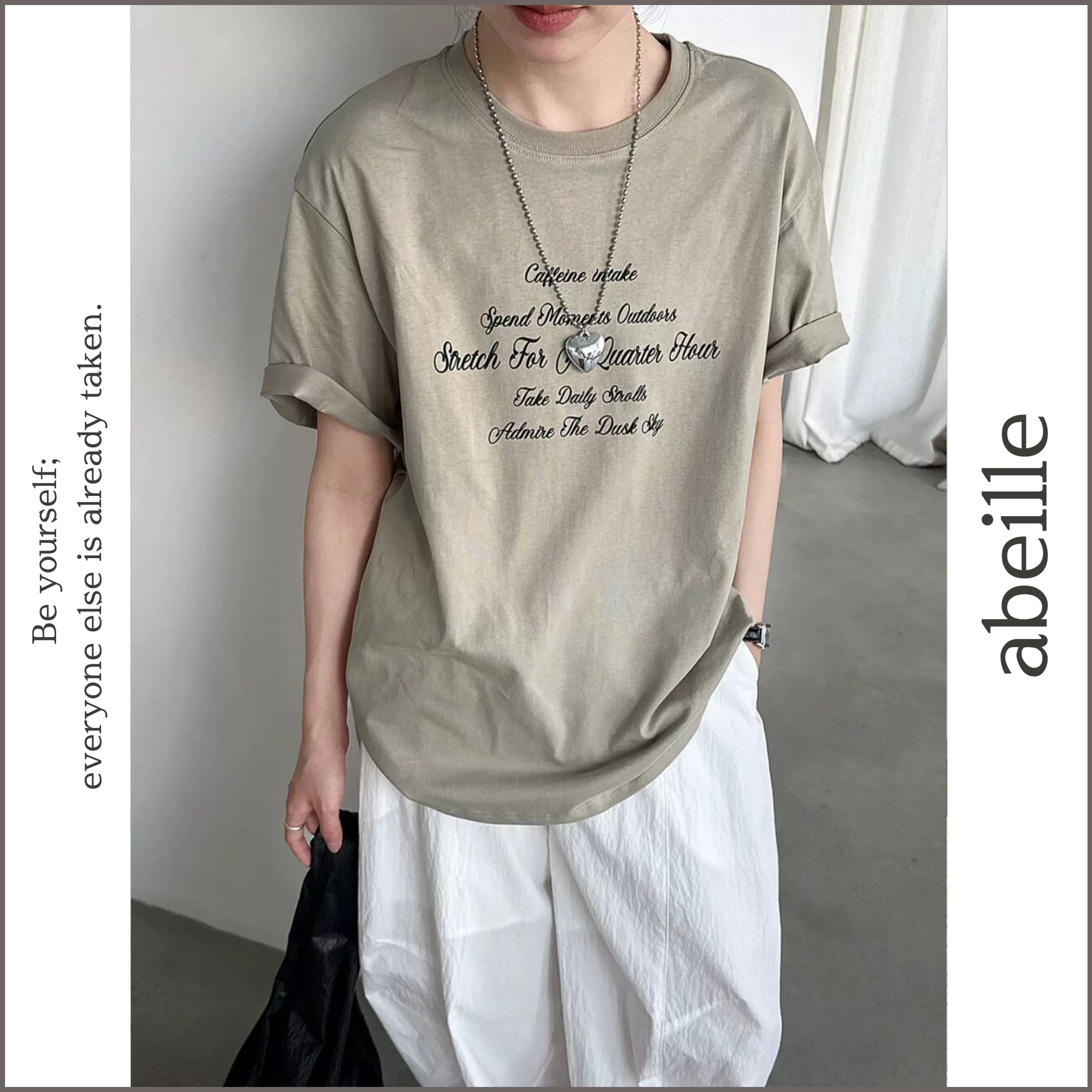 text print t-shirt 14529