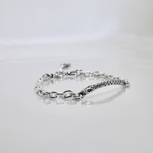 SNAKE CHAIN BRACELET / スネークチェーンブレスレット