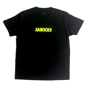 SAIKICKS LOGO Tシャツ サイキックス ロゴ ブラック