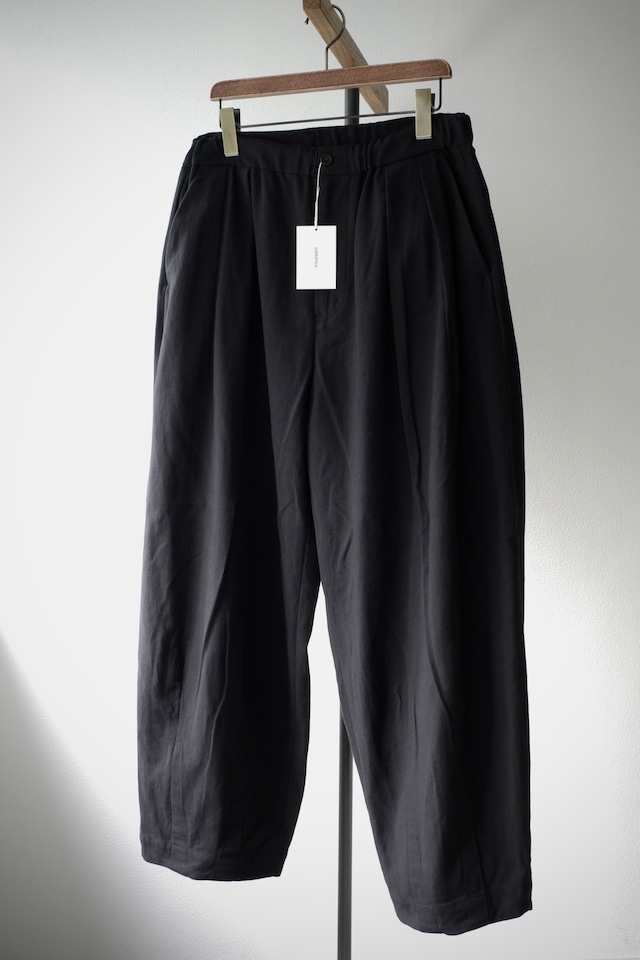 Barathea Cloth / Balloon Pants（BLACK）
