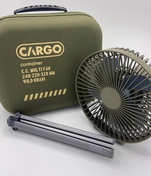 CARGO CONTAINER CCマルチファン 充電式 扇風機 サーキュレーター　