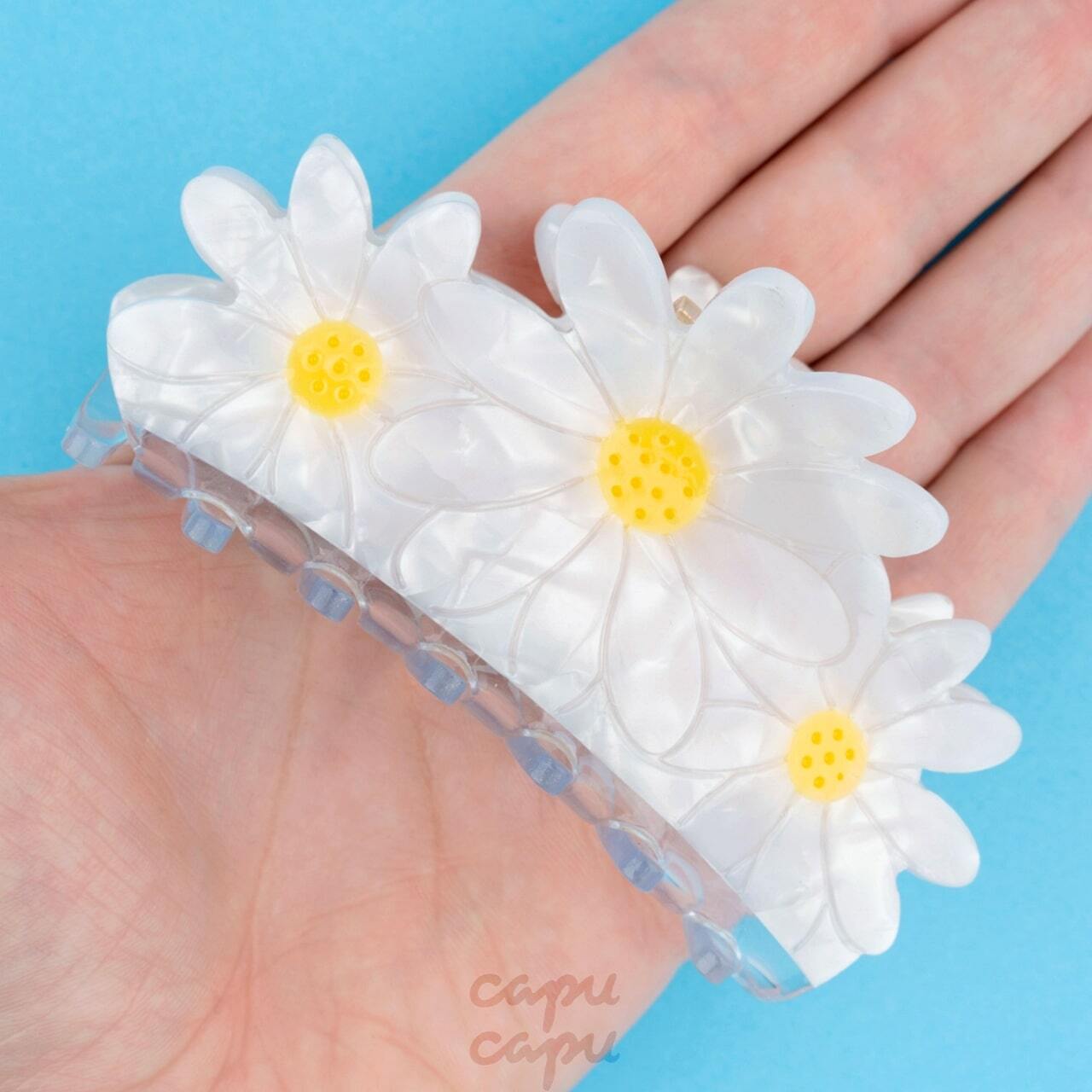 即納» Coucou Suzette Big Daisy Hair Claw ククシュゼット ヘア