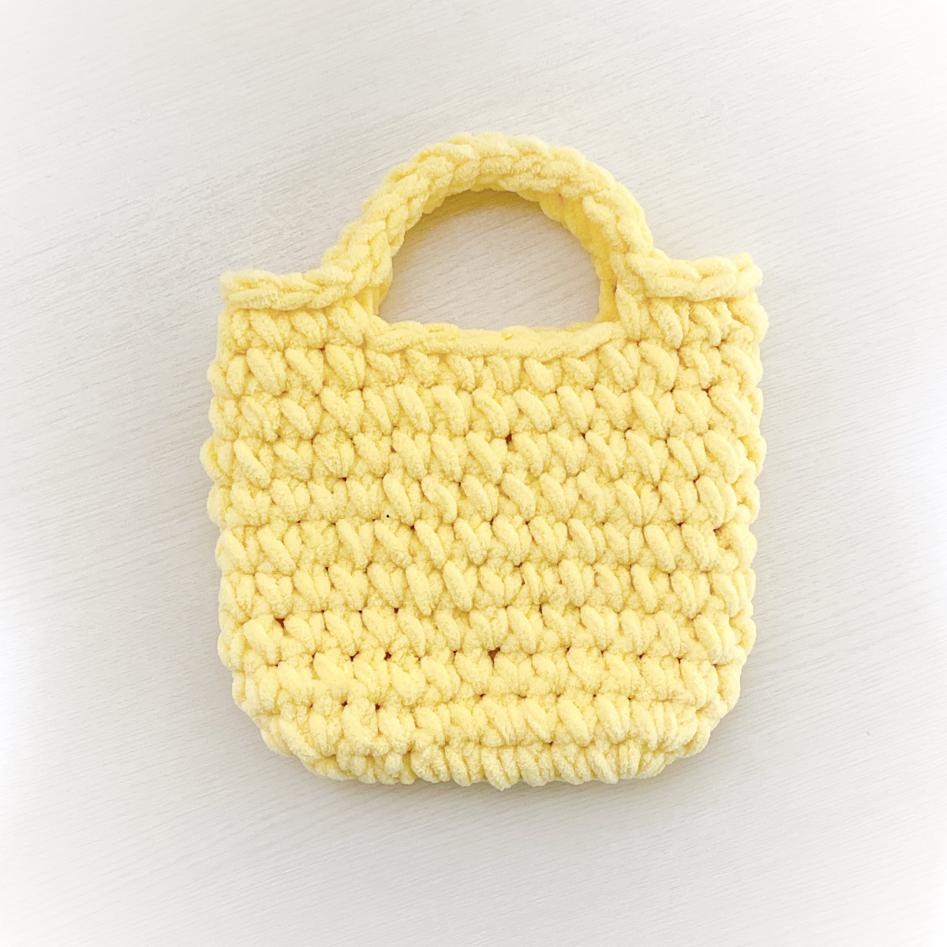 ふわもこモールのバッグ/