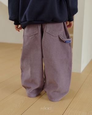 HIKIKI［取寄］corduroy curve pants 26winter