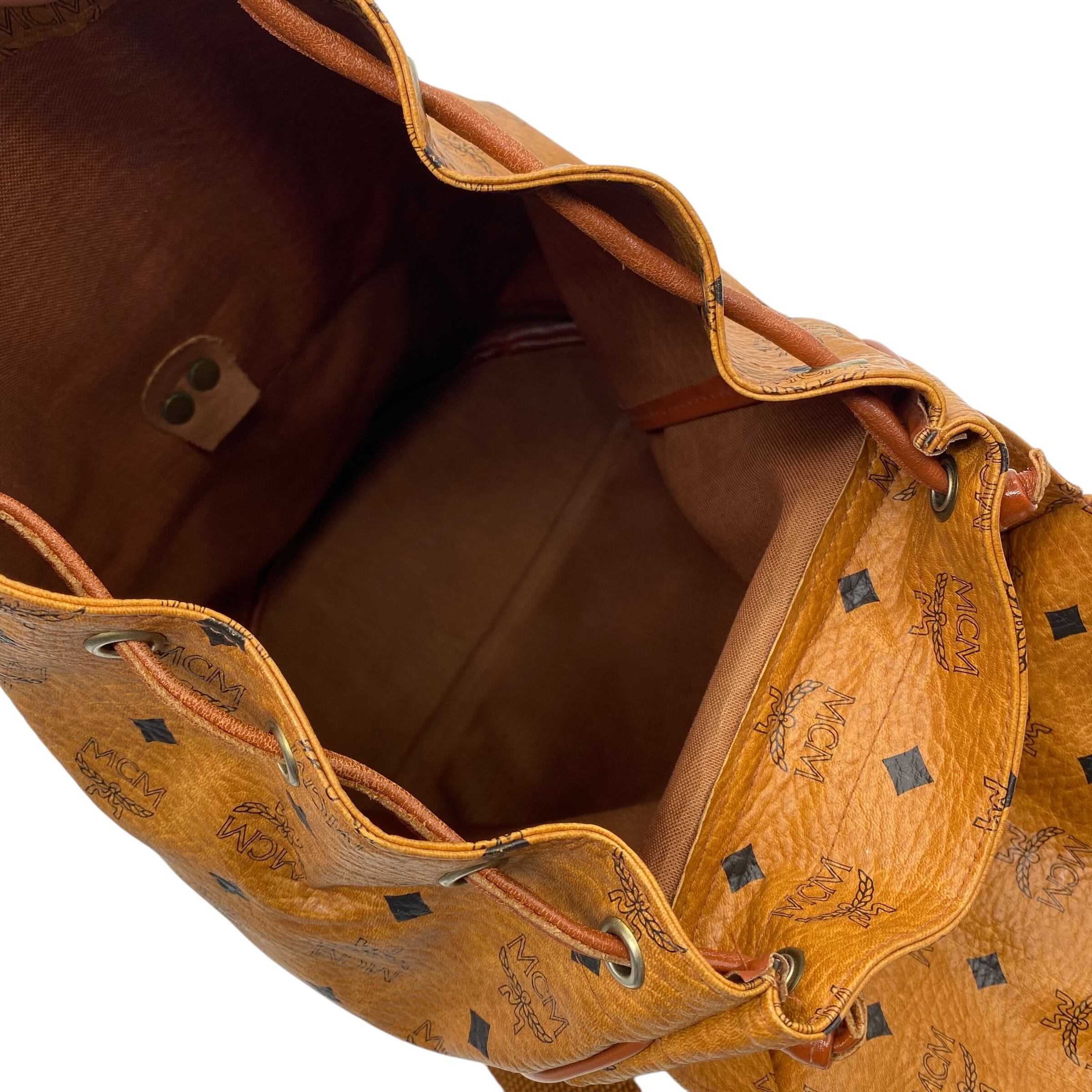 Vintage MCM Visetos Backpack Cognac / ヴィンテージ エムシー Vintage MCM Visetos Backpack Cognac / ヴィンテージ エムシー