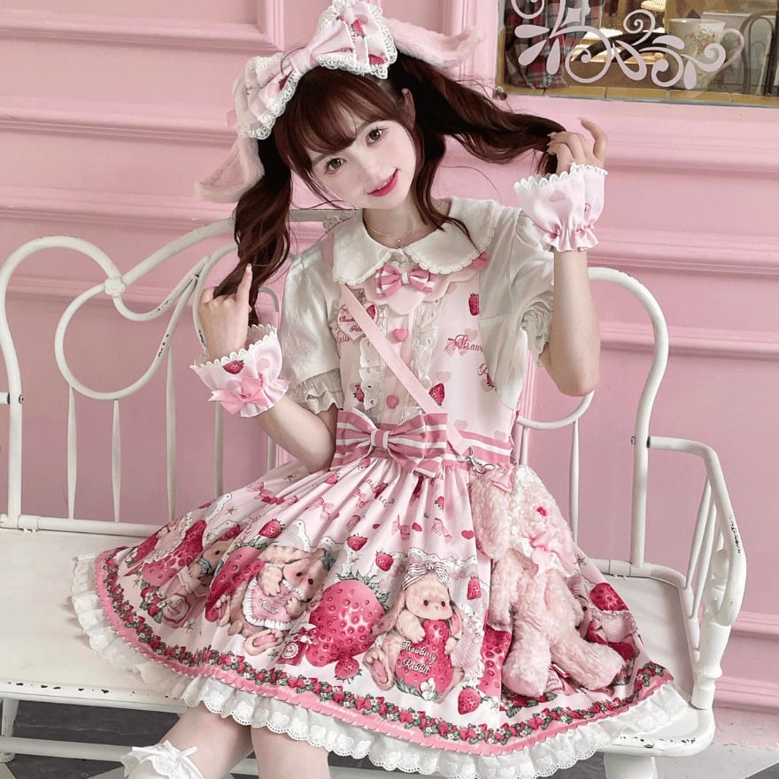 ゴスロリ通販 With U カチューシャ いちご 原宿スタイル かわいい