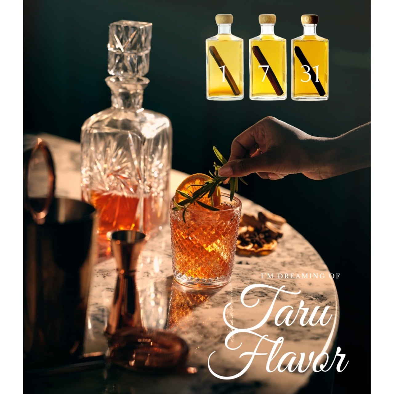 お酒にそのまま入れるだけ 樽フレーバー Taru Flavor やまざくら