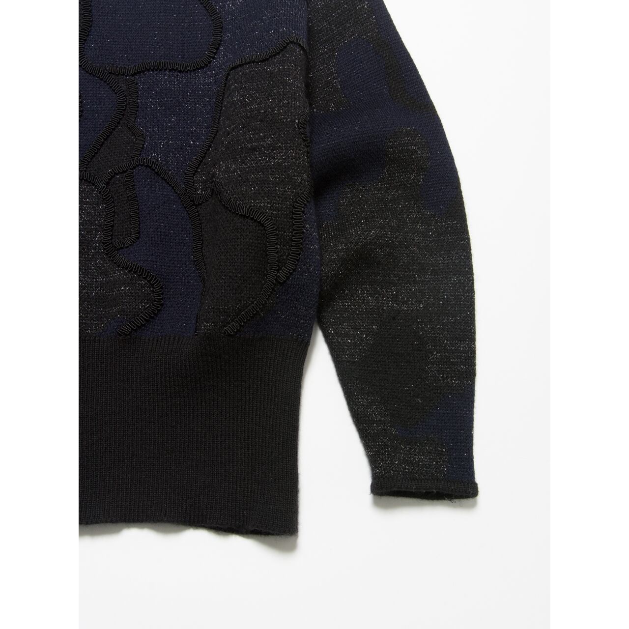 【Salvatore Ferragamo】Made in Italy 80's crew neck pullover knit（サルヴァトーレ フェラガモ イタリア製 クルーネックデザインニットプルオーバー）3a
