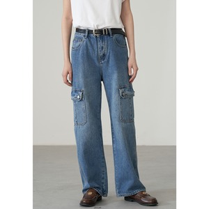 draw wind straight denim jeans