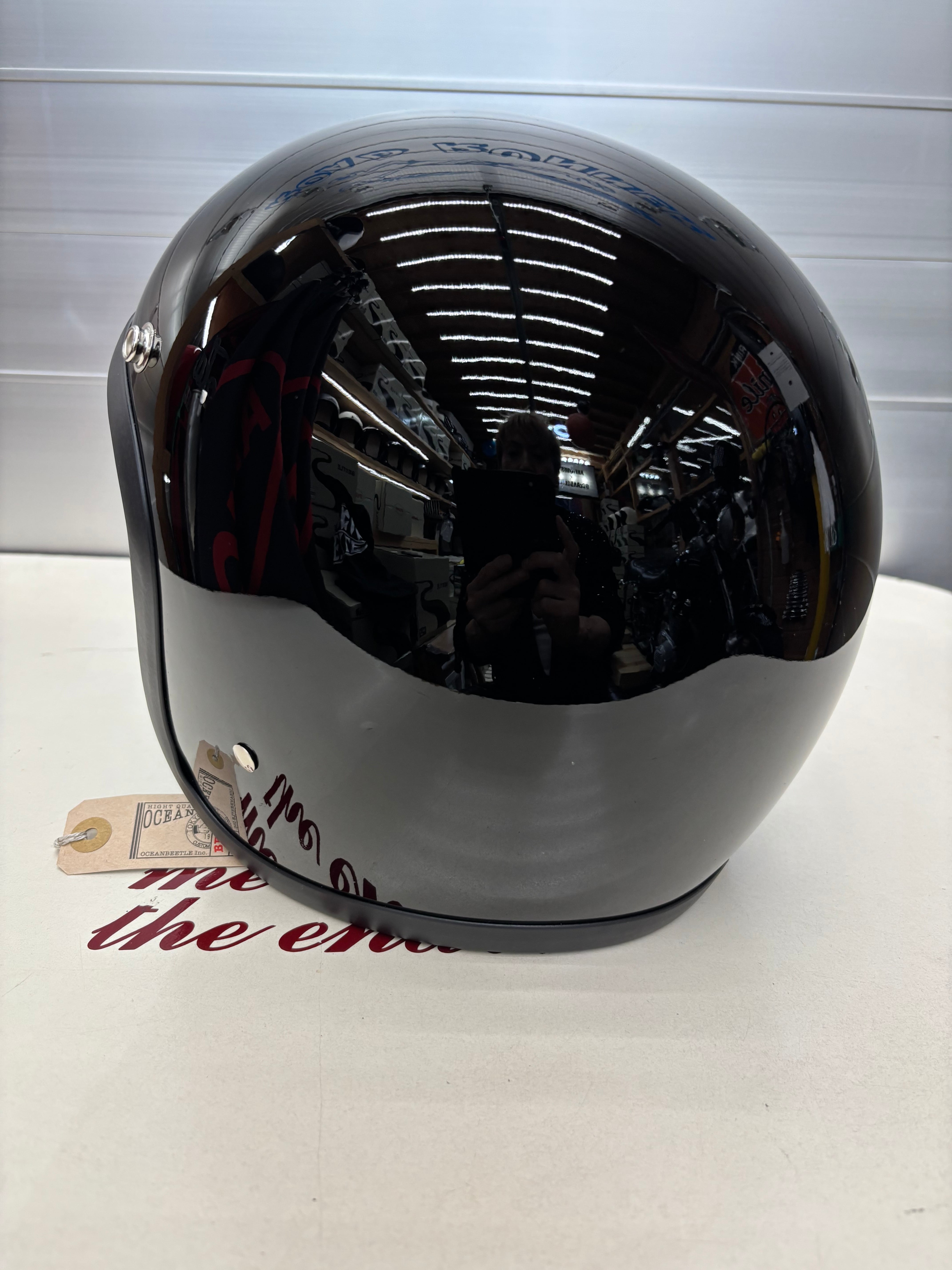 極美品 oceanbeetle lac Black Mサイズ オーシャンビートル OCEANBEETLE LAC 別注ブラックメタリック 各