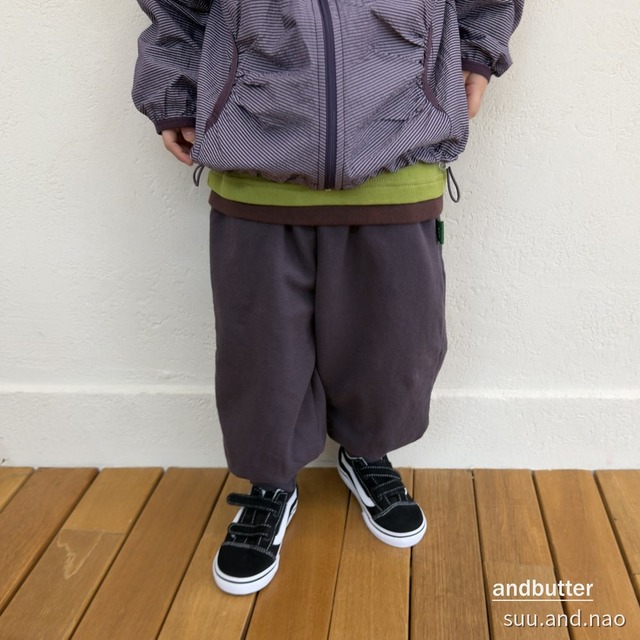 取寄:ANDBUTTER シボリパンツ※送料無料