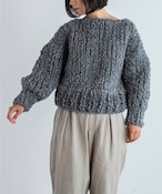 【編み物キット】棒針編みセーター（糸：No.6）