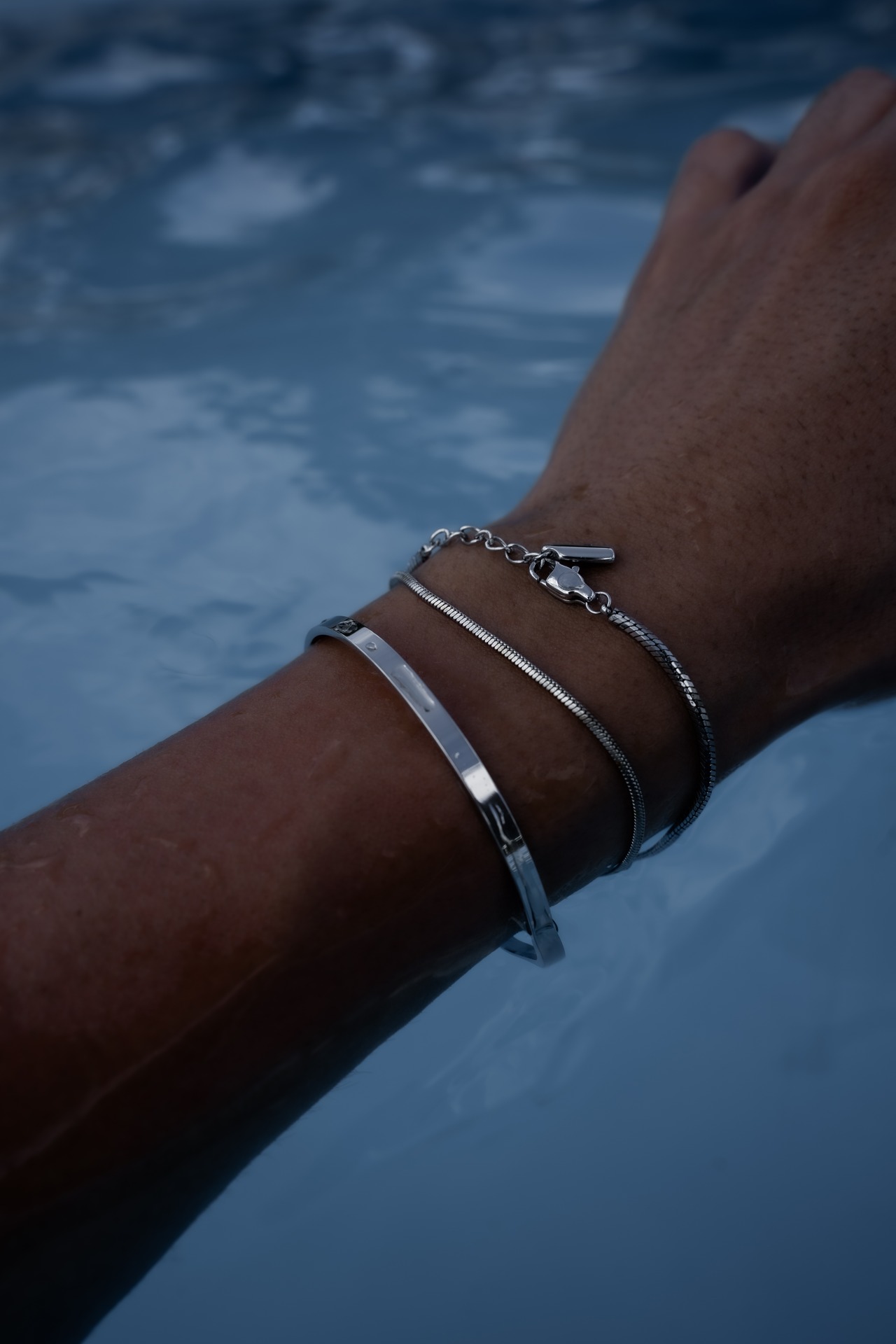 【Open skin bangle】/ SILVER