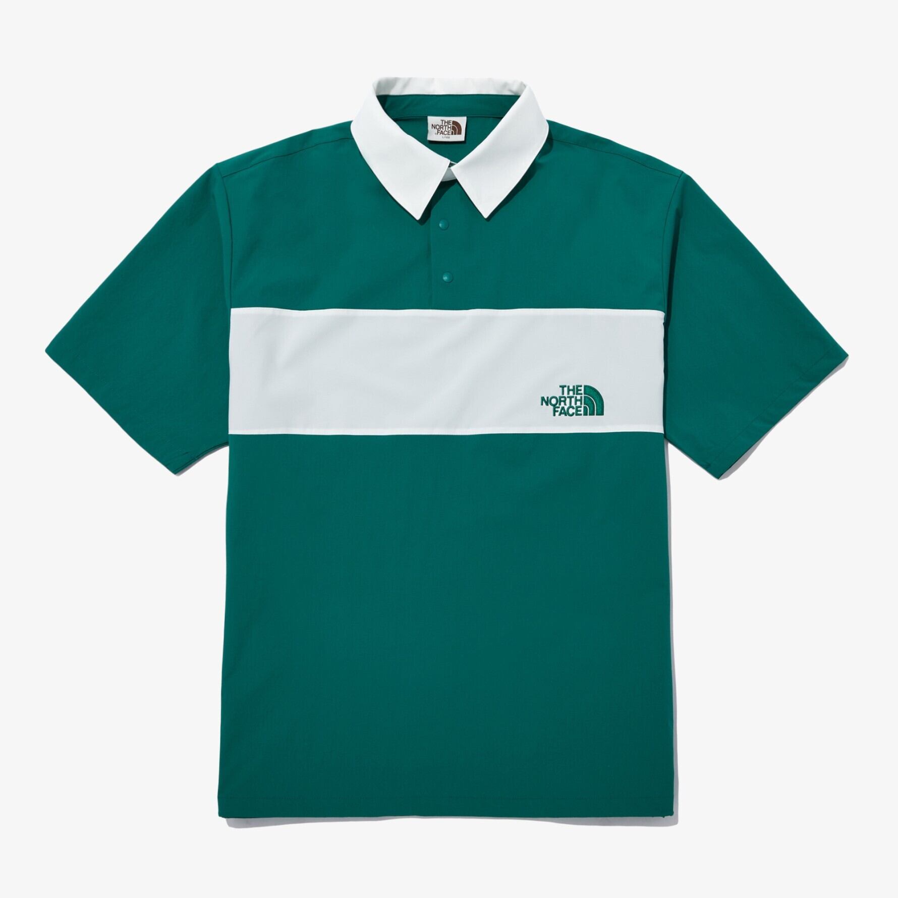 THE NORTH FACE] FIELD S/S POLO GREEN 正規品 韓国ブランド 韓国代行 