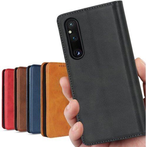 Xperia 1 V ケース 手帳型 XPERIA1V O51D SO 51D 手帳型ケース エクスペリア 1 V エクスぺリア1V Xperia エクスペリア1 V スマホケース Xperia 1V ケース 携帯カバー xperia1V ケース 手帳型 適用 CASE iCoverCase 合成皮革 内蔵マグネット ケース 手帳型 カードケース スマホケース 携帯カバー カード入れ スタンド機能 落ち着いた色 レトロ ブラック 1984