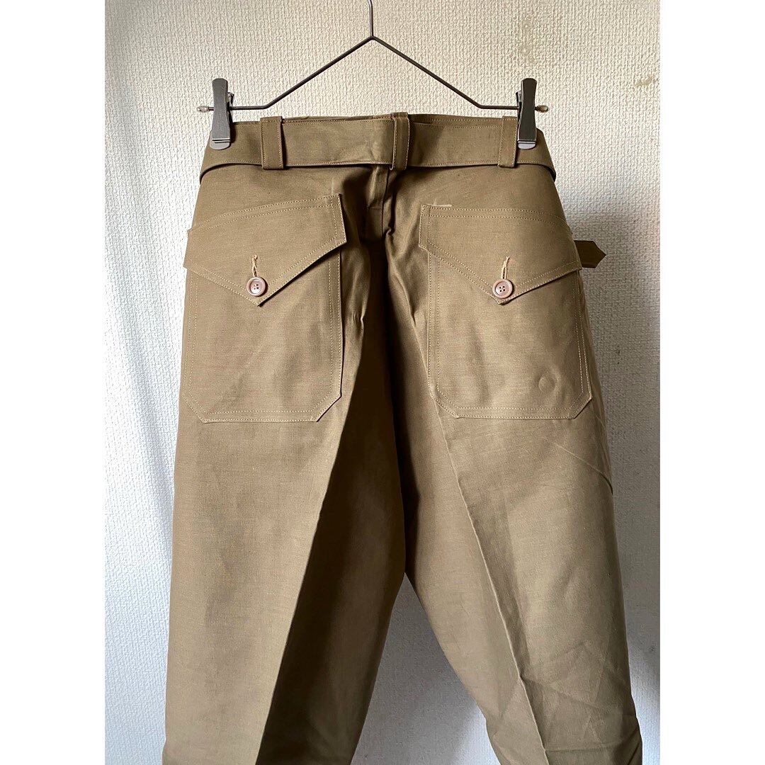 vintage 50s〜60s Italian Military Rubberized Over Pants ﻿ | protocol