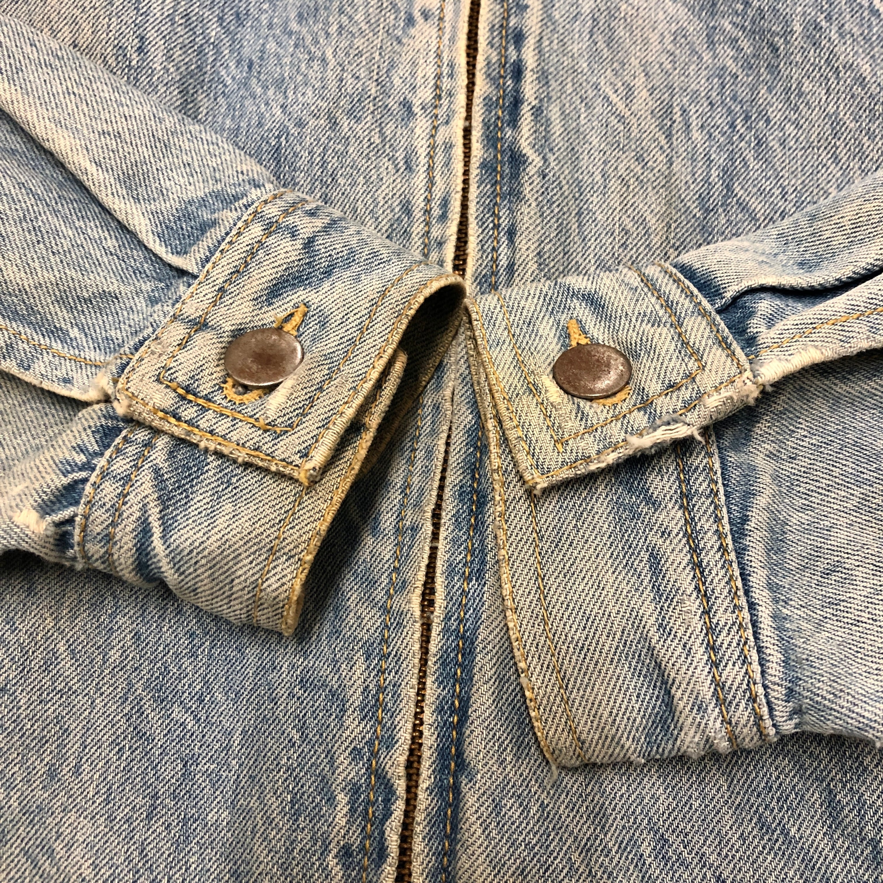 80s OLD STUSSY/Denim Jacket/USA製/黒タグ/L/デニムジャケット 80s OLD STUSSY/Denim Jacket/USA製/黒タグ/L/デニムジャケット