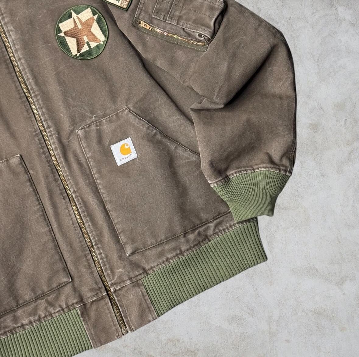 Special!!】Carhartt × HAZE × 11154 Duck MA-1 Jacket 【下北沢店