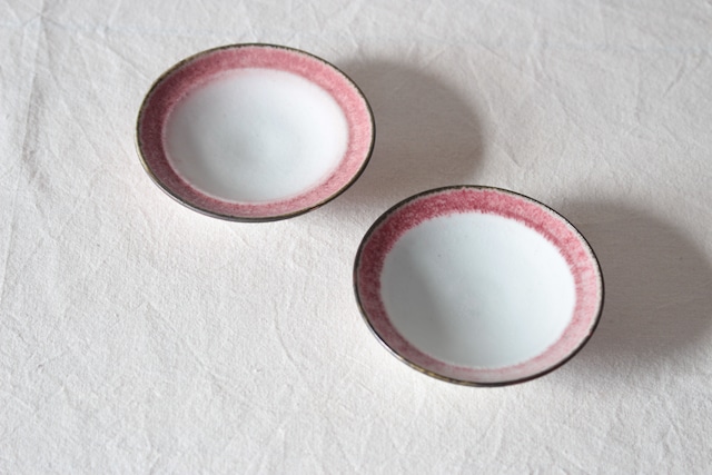 【中村惣平】銅化粧豆皿　C・D