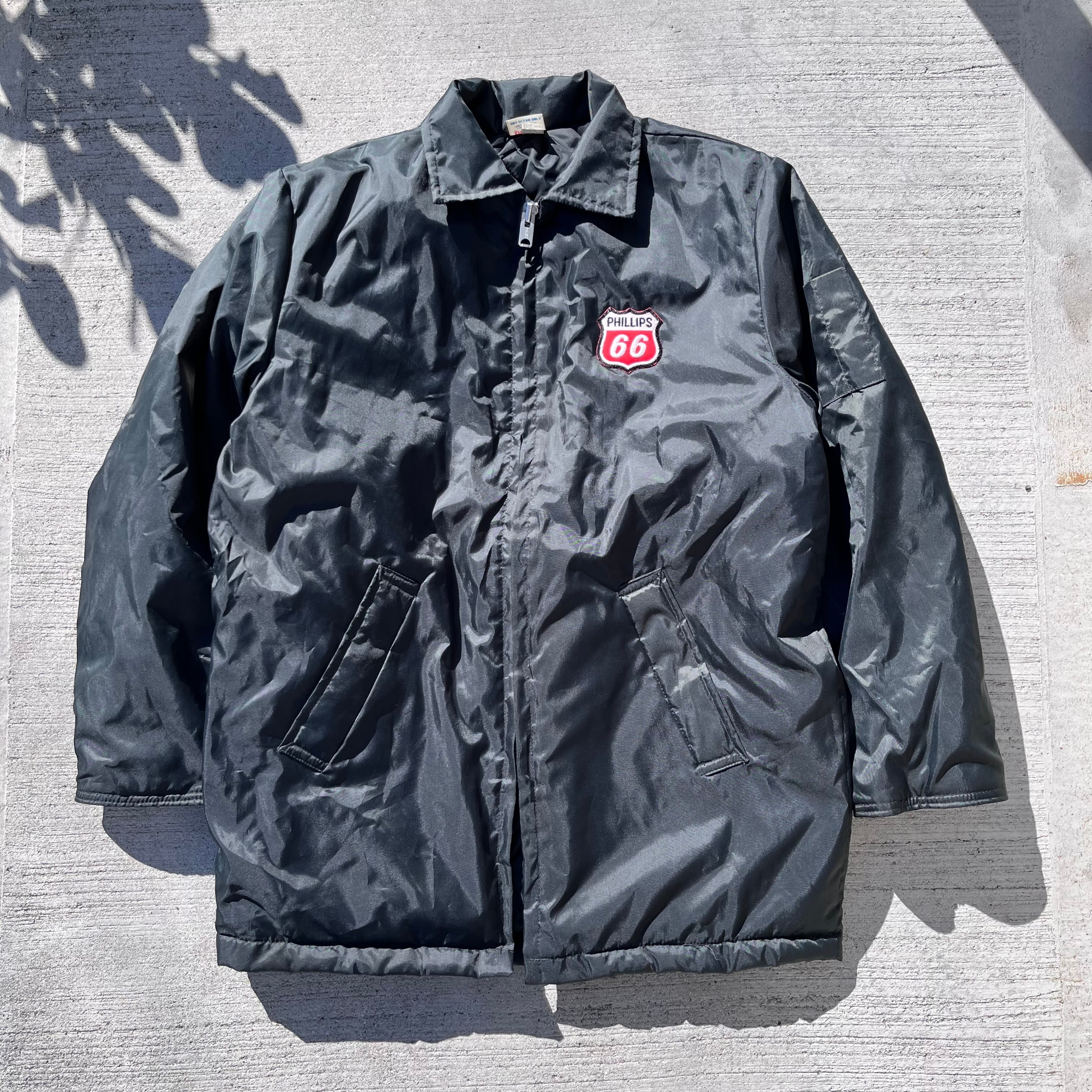 Circa 1980's ”Phillips 66" Salesman Winter Jacket/ made in USA by Unitog /L