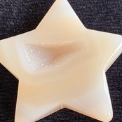 ドゥルージーアゲート*スター*お星様*星の形*天然石インテリア*S1