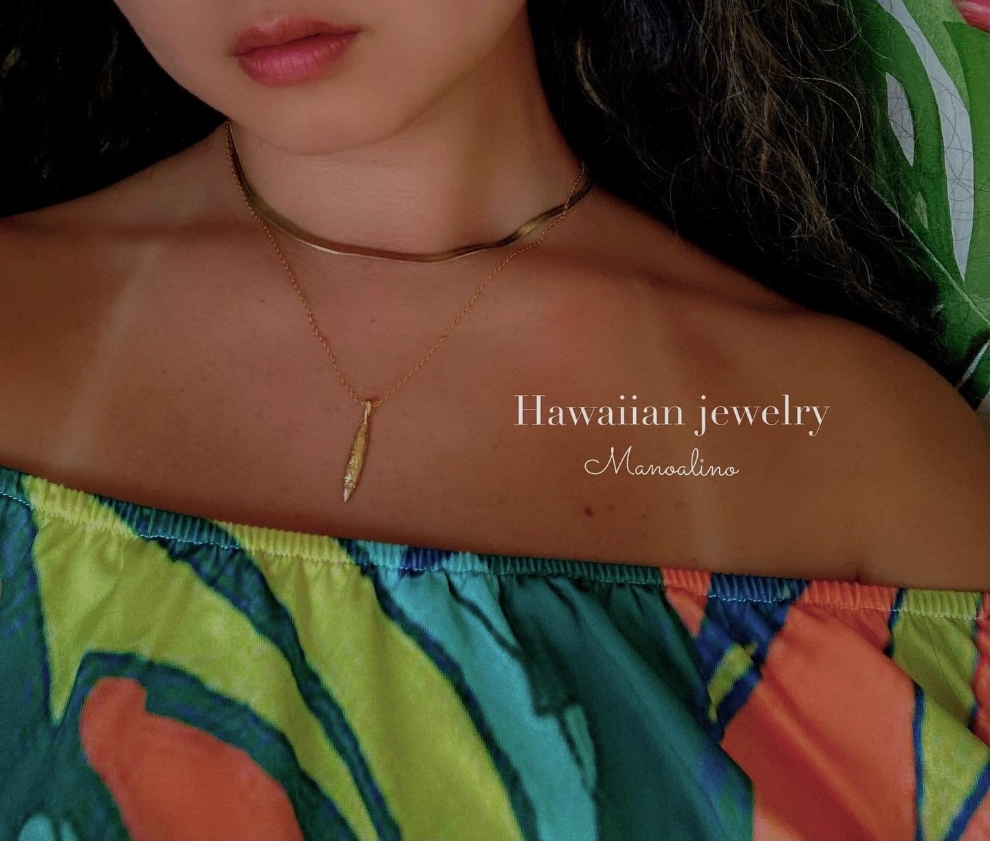 Surfboard necklace Hawaiianjewelry(ハワイアンジュエリー Surfboard necklace Hawaiianjewelry(ハワイアンジュエリー