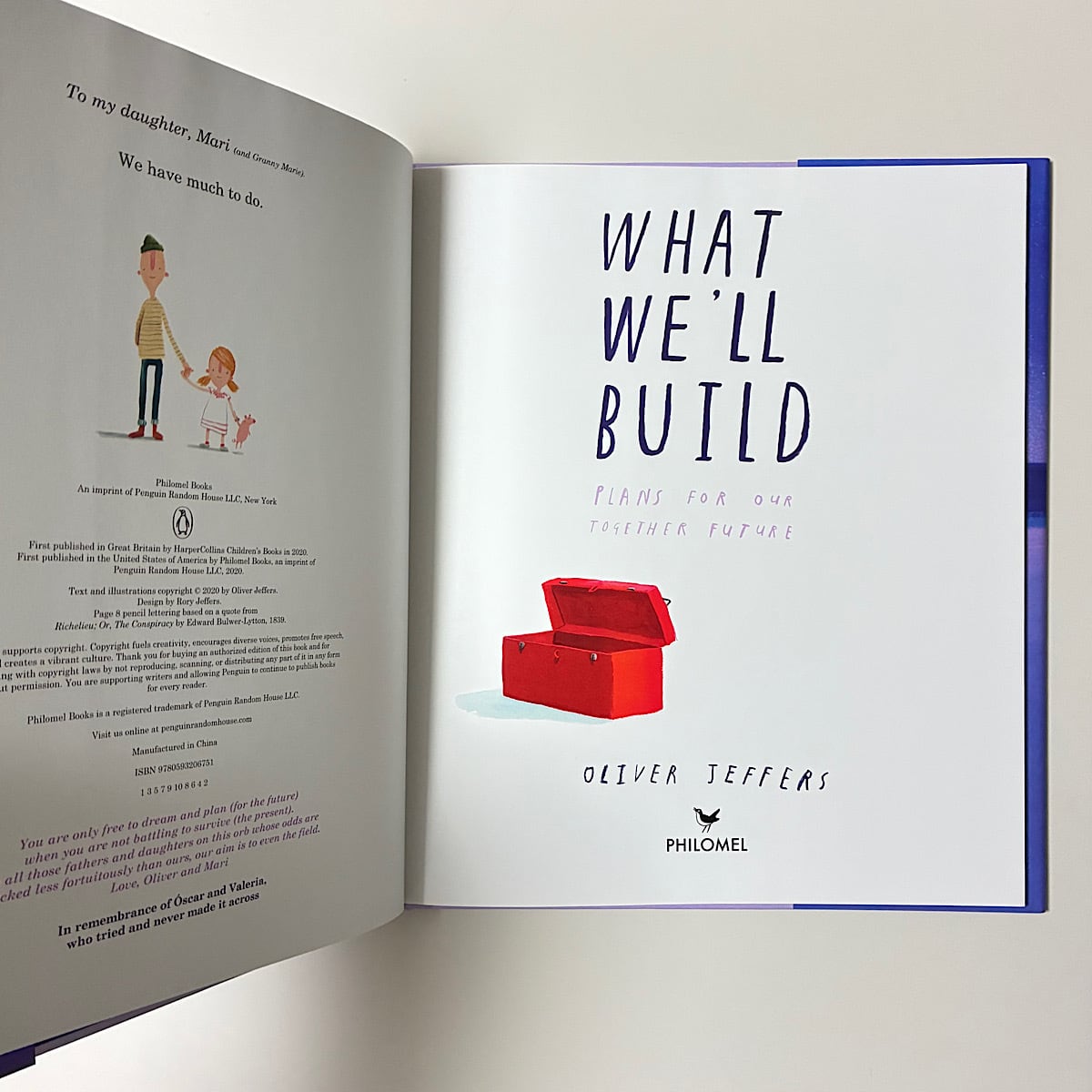 What We'll Build: Plans for Our Together Future | 素敵な洋書絵本の