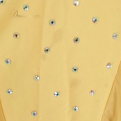 社交ダンス 衣装 スタンダードドレス ドレス ワンピース パーティドレス デモ 競技 ダンス パーティ 発表会 黄色 紫 グラデーション 上品 綺麗 パープル系 イエロー系 フォーマル ステージ衣装 ビビッドカラー ダンスパフォーマンス 発表会用 おしゃれ フェミニン ダンス衣装 イベント用