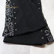 社交ダンス 衣装 ICHIOKU イチオク ボトムス レッスンウェア ブラック系 シンプル レース 黒 紐 かわいい 練習 レッスン ズボン パンツ 伸縮 ストレッチ ダンス衣装 イベント ステージ パーティー レディース おしゃれ