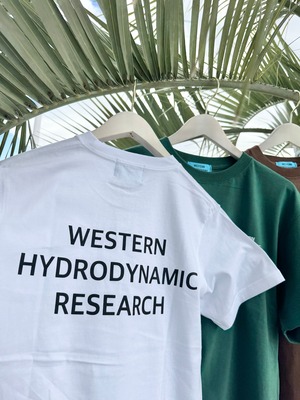WHR(Western Hydrodynamic Research) Tシャツ ¥9,000(9,900)