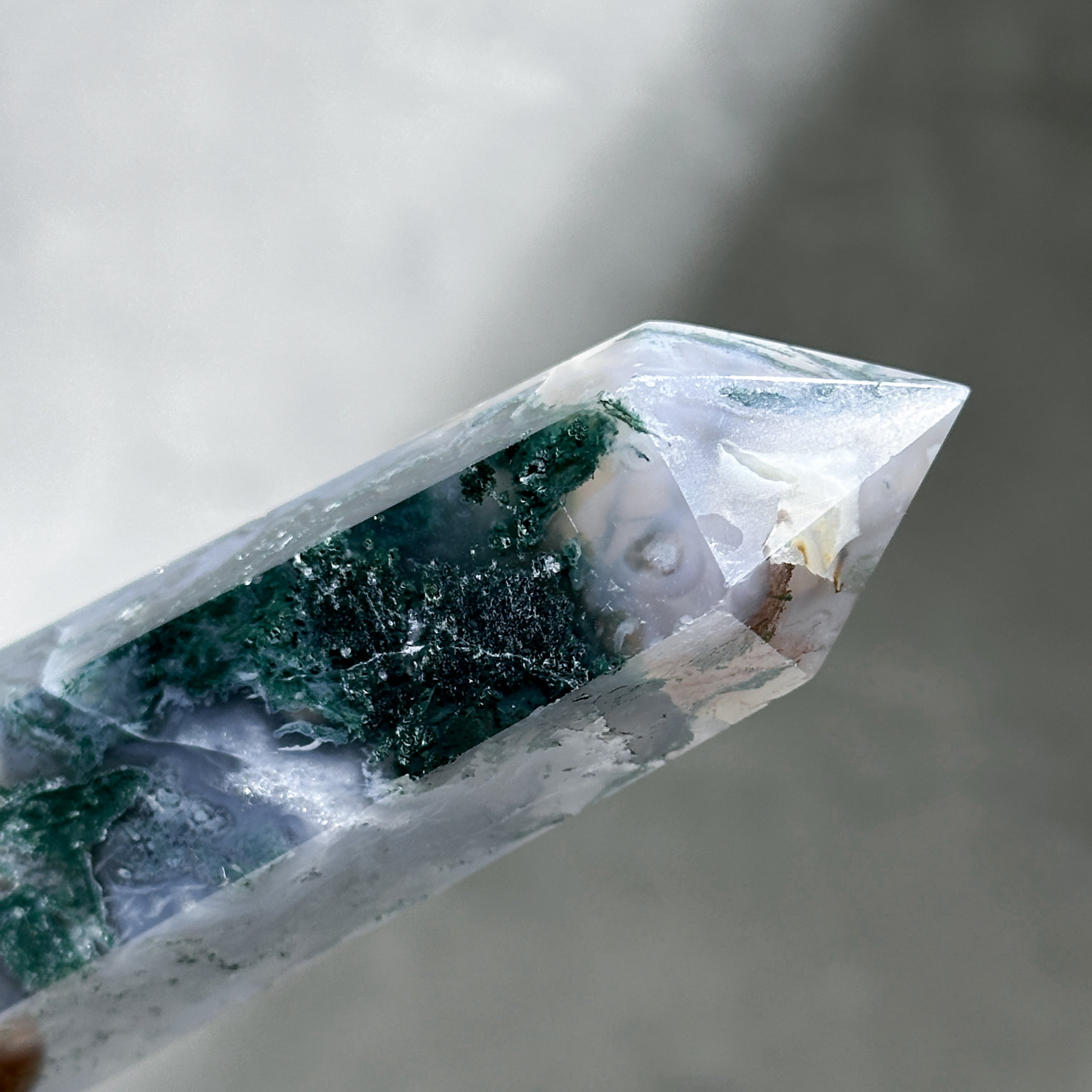 モスアゲート タワー71◇ Moss Agate ◇天然石・鉱物・パワーストーン