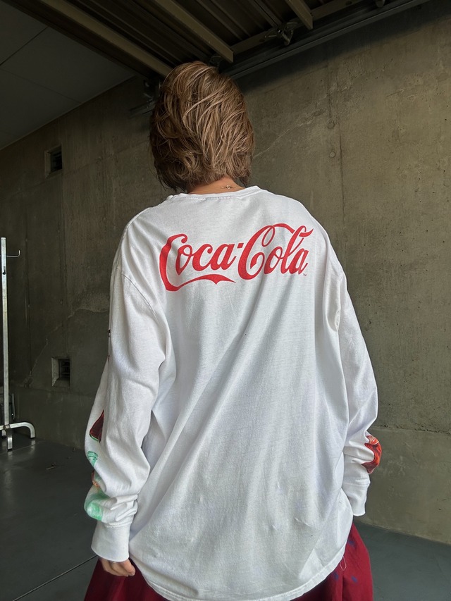 （CS2138）“Coca Cola” printed  L/S T-shirt