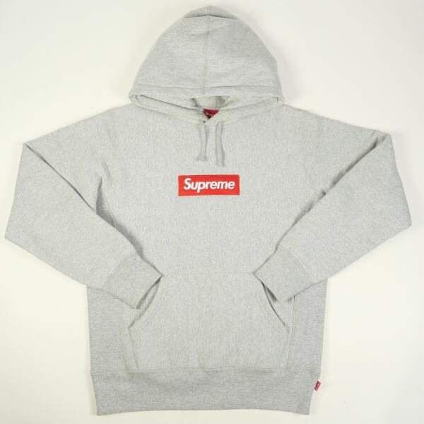 Size【S】 SUPREME シュプリーム Box Logo Pullover ボックスロゴパーカー 灰 【中古品-良い】 20739537