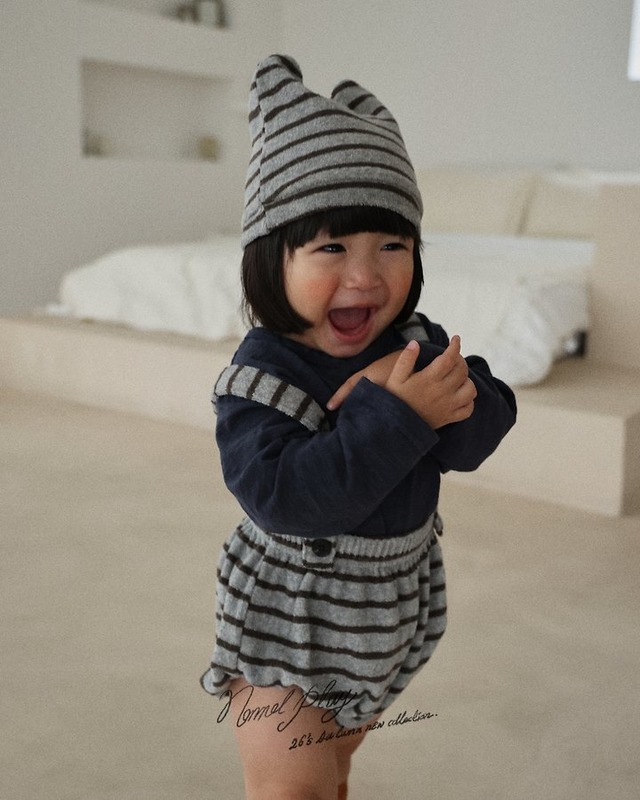 【取寄】normal play｜melody suspender bloomers｜メロディサスペンダーブルマ｜6m-18m｜baby｜26 autumn