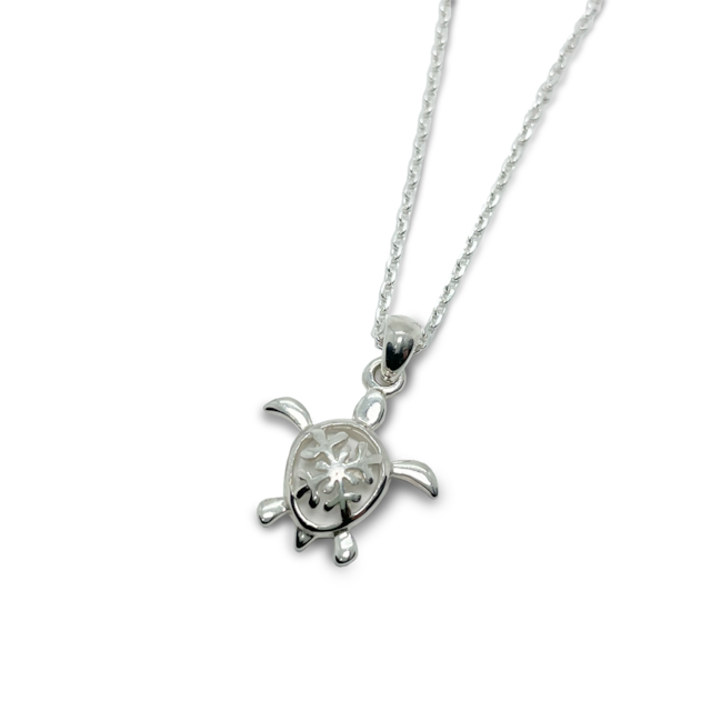 Hawaiian Honu Necklace〈S925〉