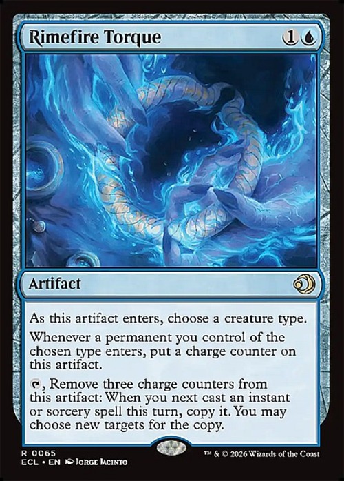 MTG《凍炎の首飾り/Rimefire Torque(ECL)》英語