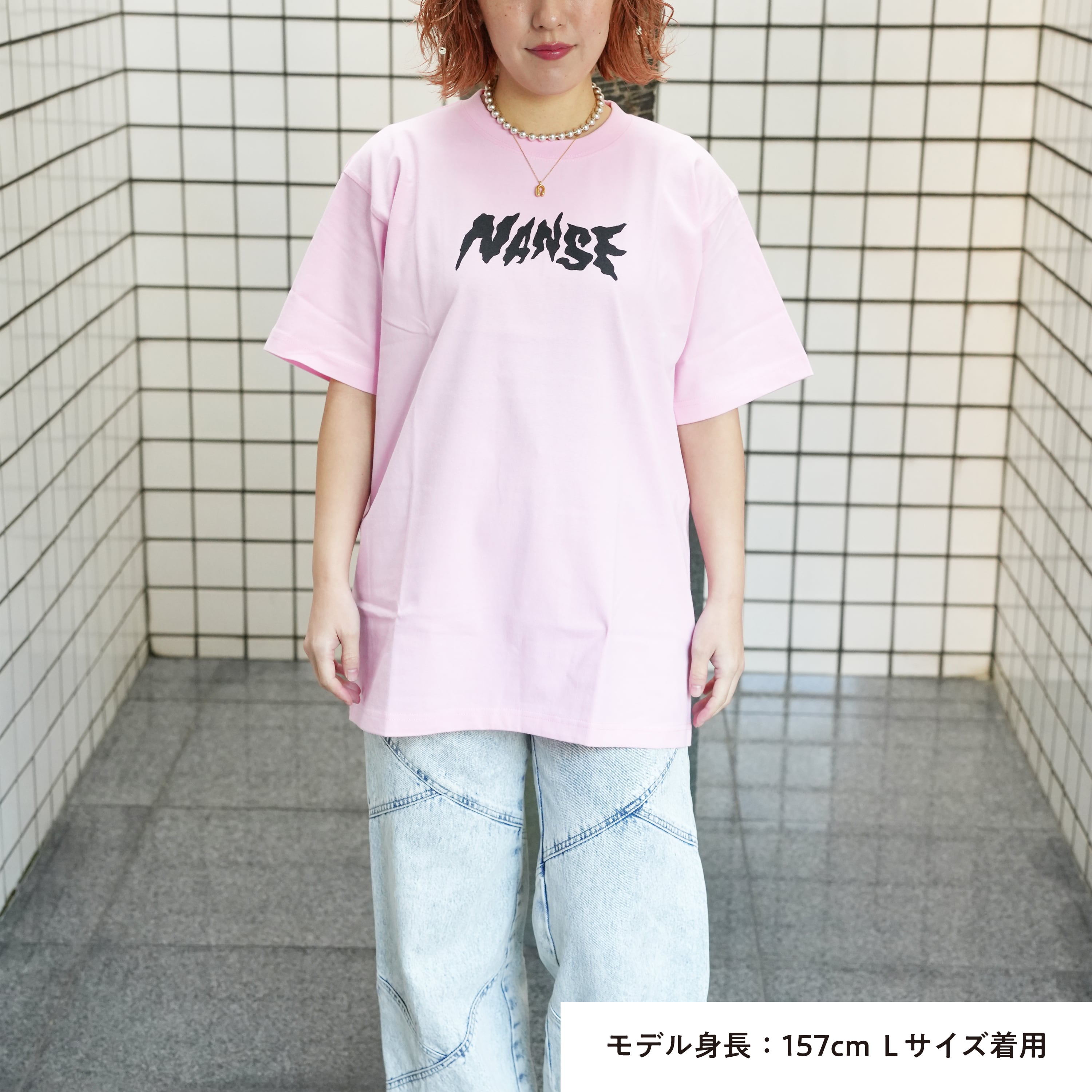NANSE Logo T-shirt / Pink | NANSE OFFICIAL ONLINE STORE