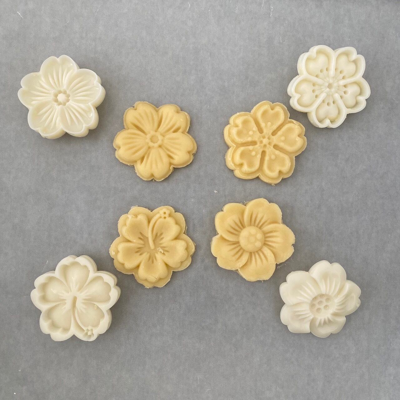 桜の花のクッキー・ケーキ型　4ピースセット