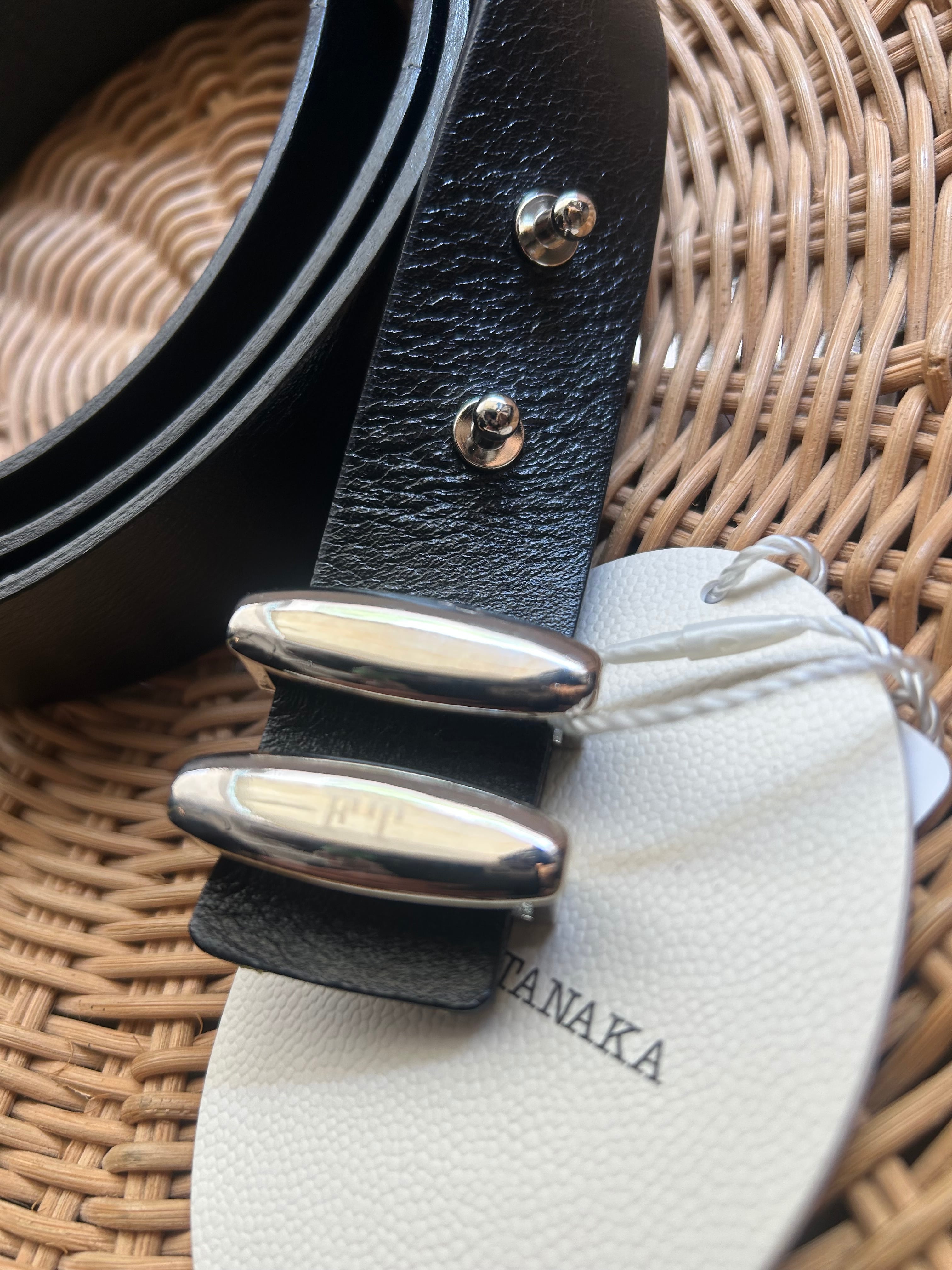 FUMIETANAKA leather long belt | AAR