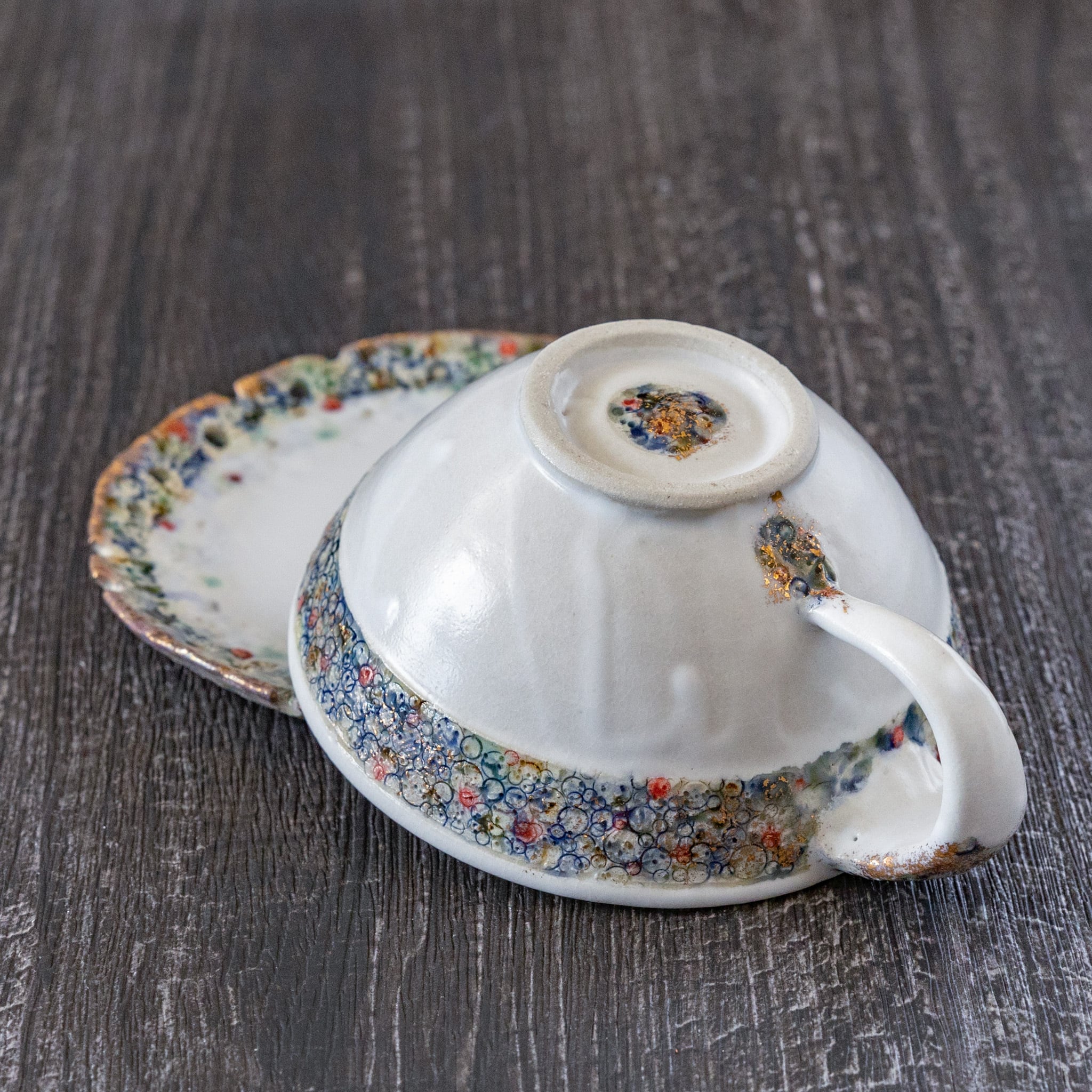 螢窯 花珊瑚カップ&ソーサー | Dear Okinawa,