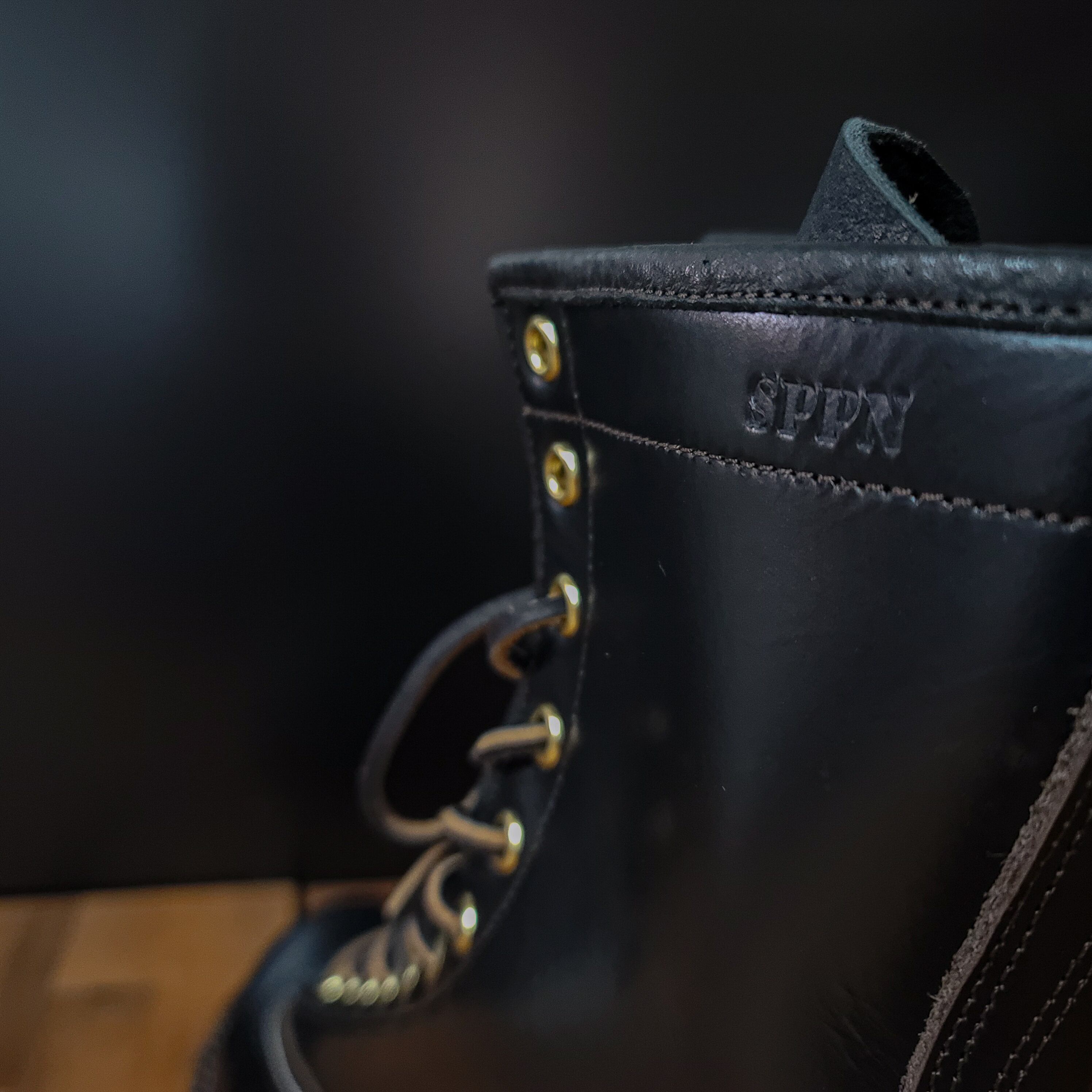 SPPN 8in LACE-UP BOOTS BLACK OLIVE TUMAZ | Backflow