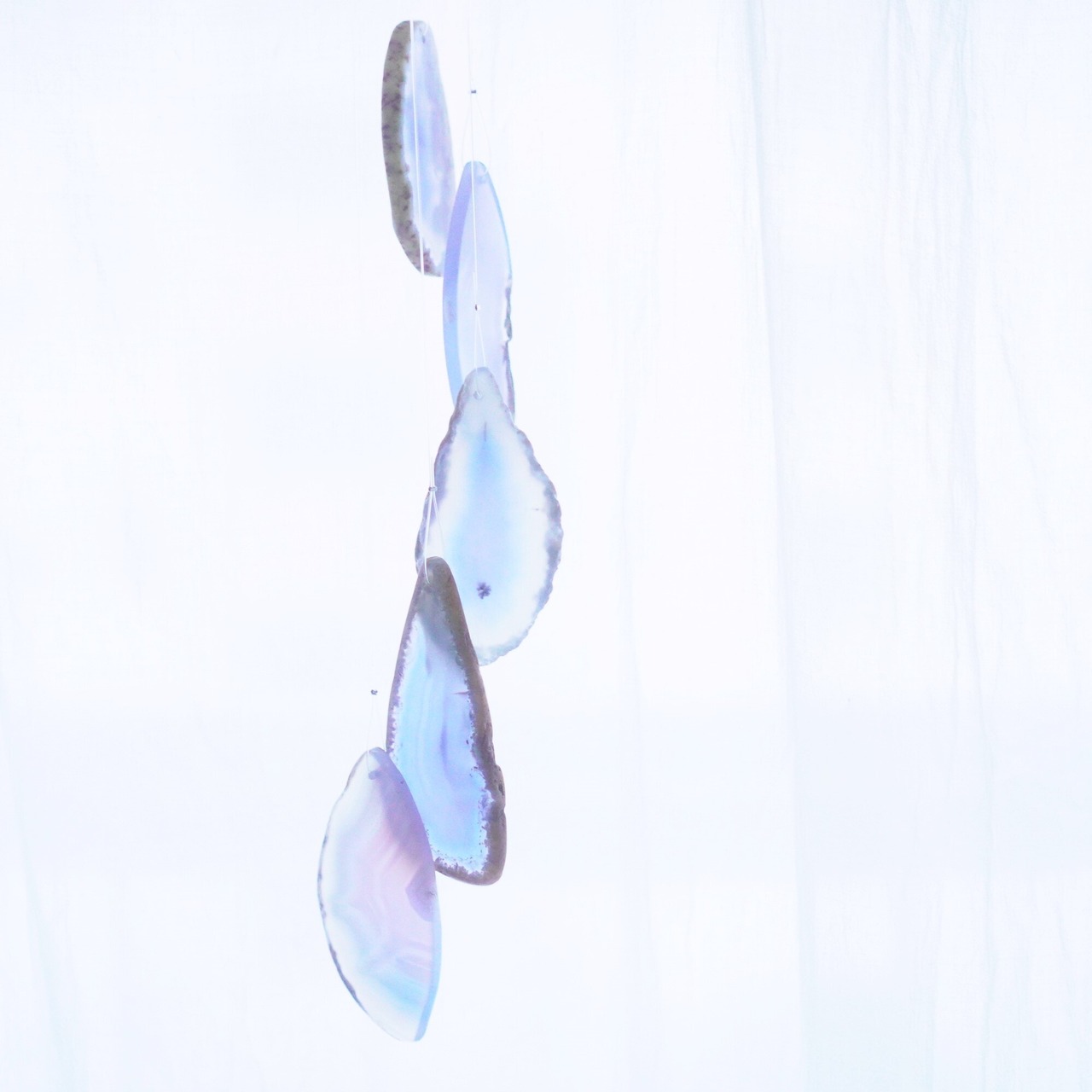 SAIRUIU - アゲートヒーリングチャイム / Agate Sun Catcher Wind Chime 544